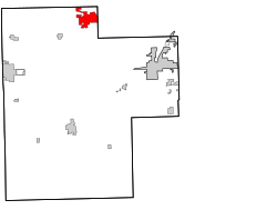 Creek County Oklahoma incorporated and unincorporated areas Mannford highlighted